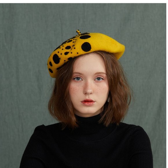 Designer Painter Hat | 100% Handmade Wool Felt - Picture 5 of 8